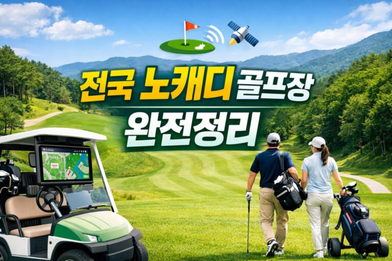 노캐디 골프장 안내