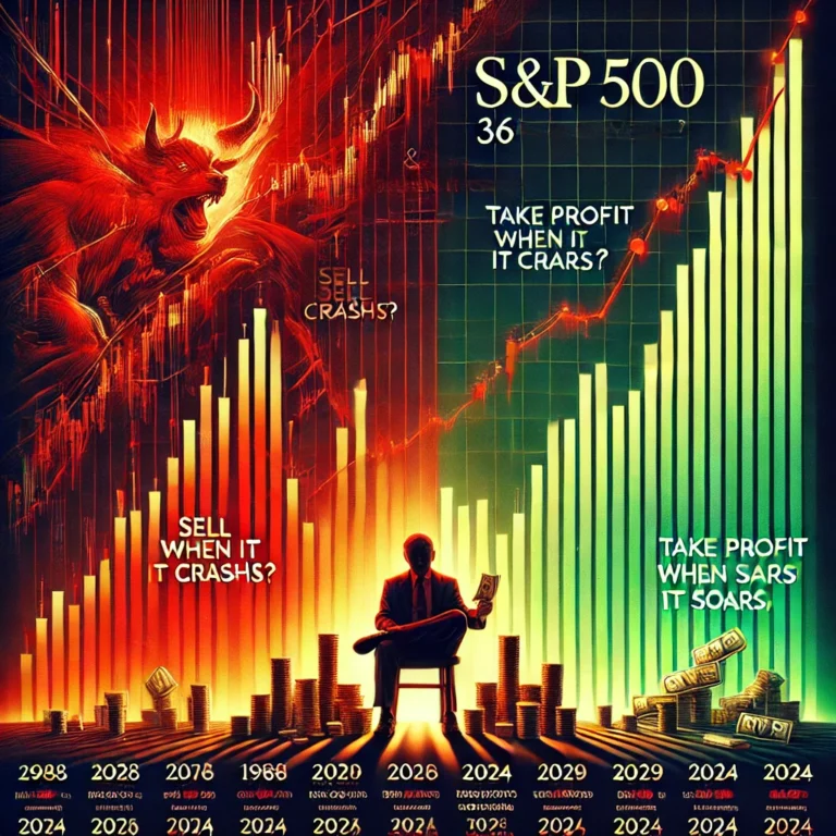 급등하면 익절? 급락하면 손절? S&P 500 36년 통계가 알려주는 장기 투자 필승 전략