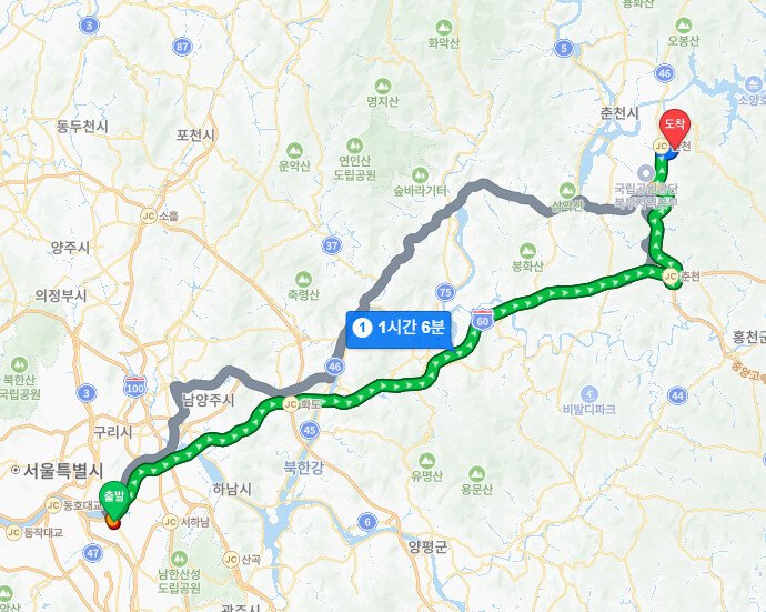 스프링베일 경로